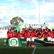 Benfica faz o pleno na formação pela primeira vez na história