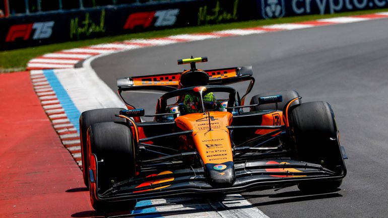Siga o GP de F1 do Canadá: Norris líder mas ainda não parou