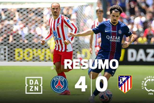 O PSG teve de golear para o Atlético perceber que o Mundial já começou (resumo)