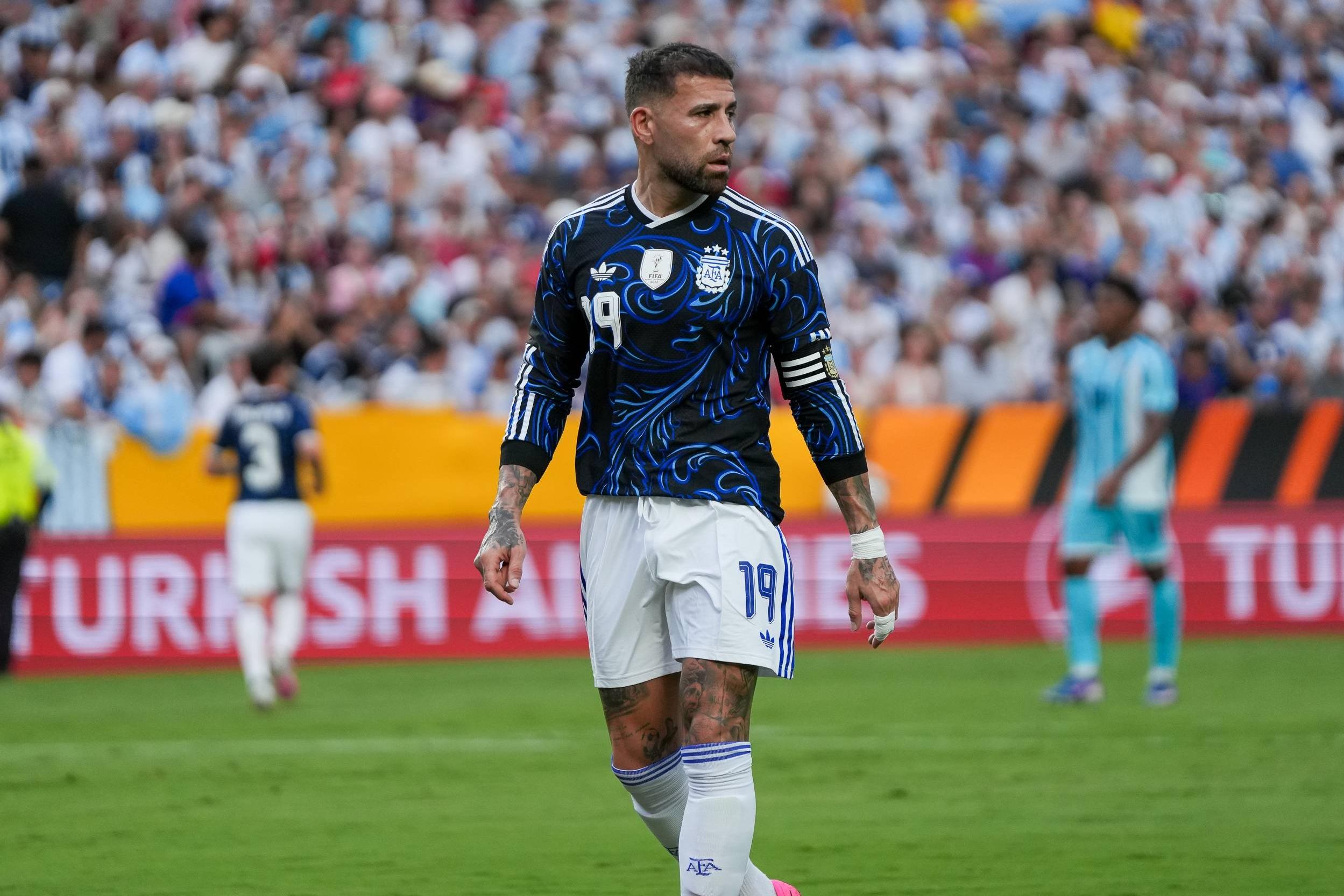 Otamendi vai disputar o último Mundial