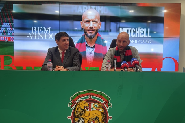Mitchell Van der Gaag vai treinar o Marítimo, em 2026/27. - Foto: Marítimo