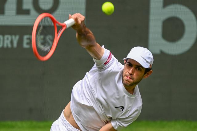 Nuno Borges perdeu na primeira ronda de Halle, na Alemanha. IMAGO