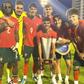 José Silva, Francisco Silva, Nel, Mauro  Couto, Miguel Alves,
Manuel Mendonça e Flávio Gonçalves em destaque no Torneio de Toulon - Foto: D. R.