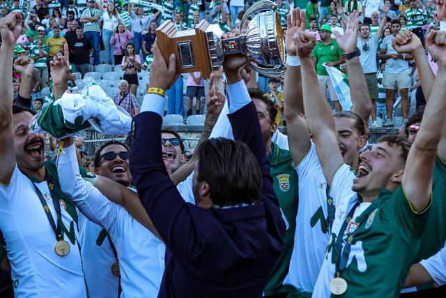 Leça conquistou a última edição do Campeonato de Portugal - Foto: Leça
