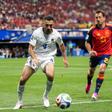 Roberto 'Pico' Lopes em ação frente a Espanha