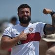 Ian, português de 27 anos a viver em Miami, sonha chegar à elite da WWE nos Estados Unidos - Foto: MIGUEL NUNES