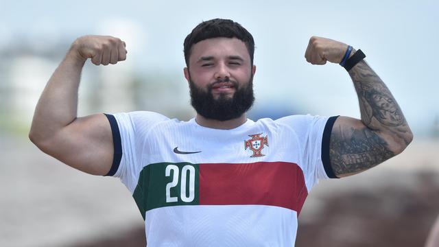 Ian Rosário, 27 anos, emigrante português em Miami que sonha com a elite da WWE - Foto: MIGUEL NUNES