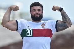 Ian Rosário, 27 anos, emigrante português em Miami que sonha com a elite da WWE - Foto: MIGUEL NUNES