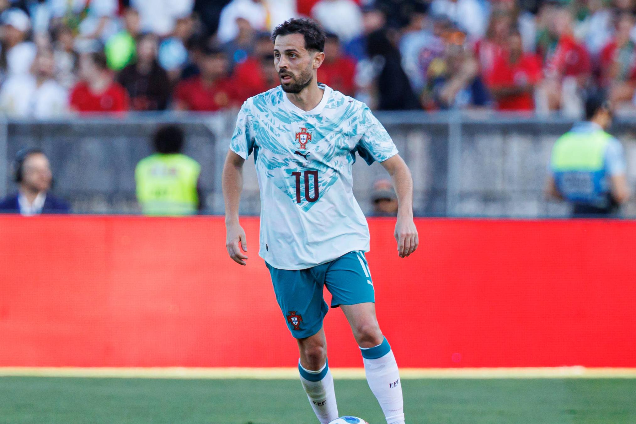 Bernardo Silva terminou contrato com o Manchester City e vai seguir para o Real Madrid