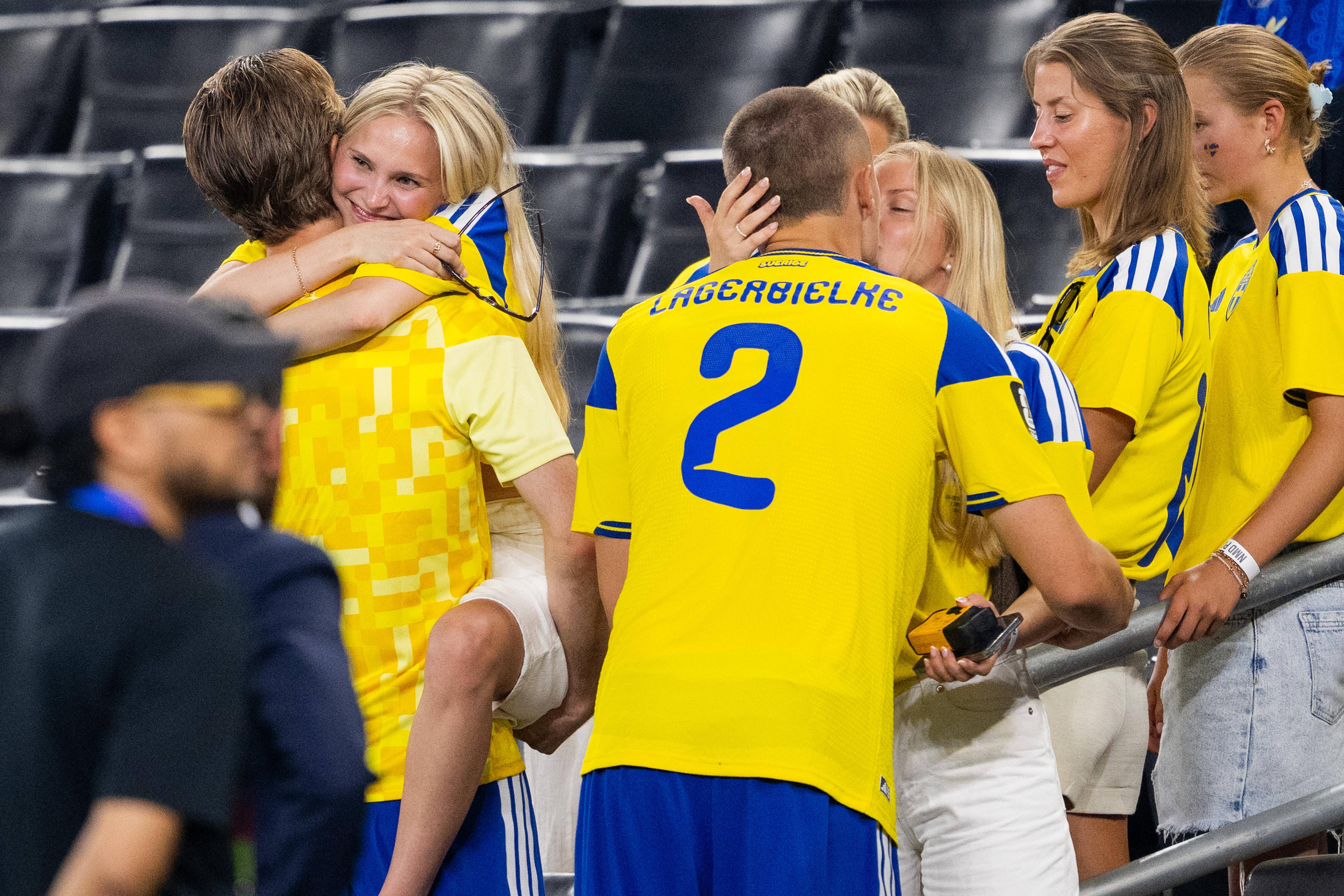 Gustaf Lagerbielke e Johanna Gerendas. Foto IMAGO