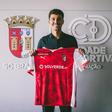 Tomás Muller renovou contrato até 2028 com o SC Braga — Foto: SC Braga