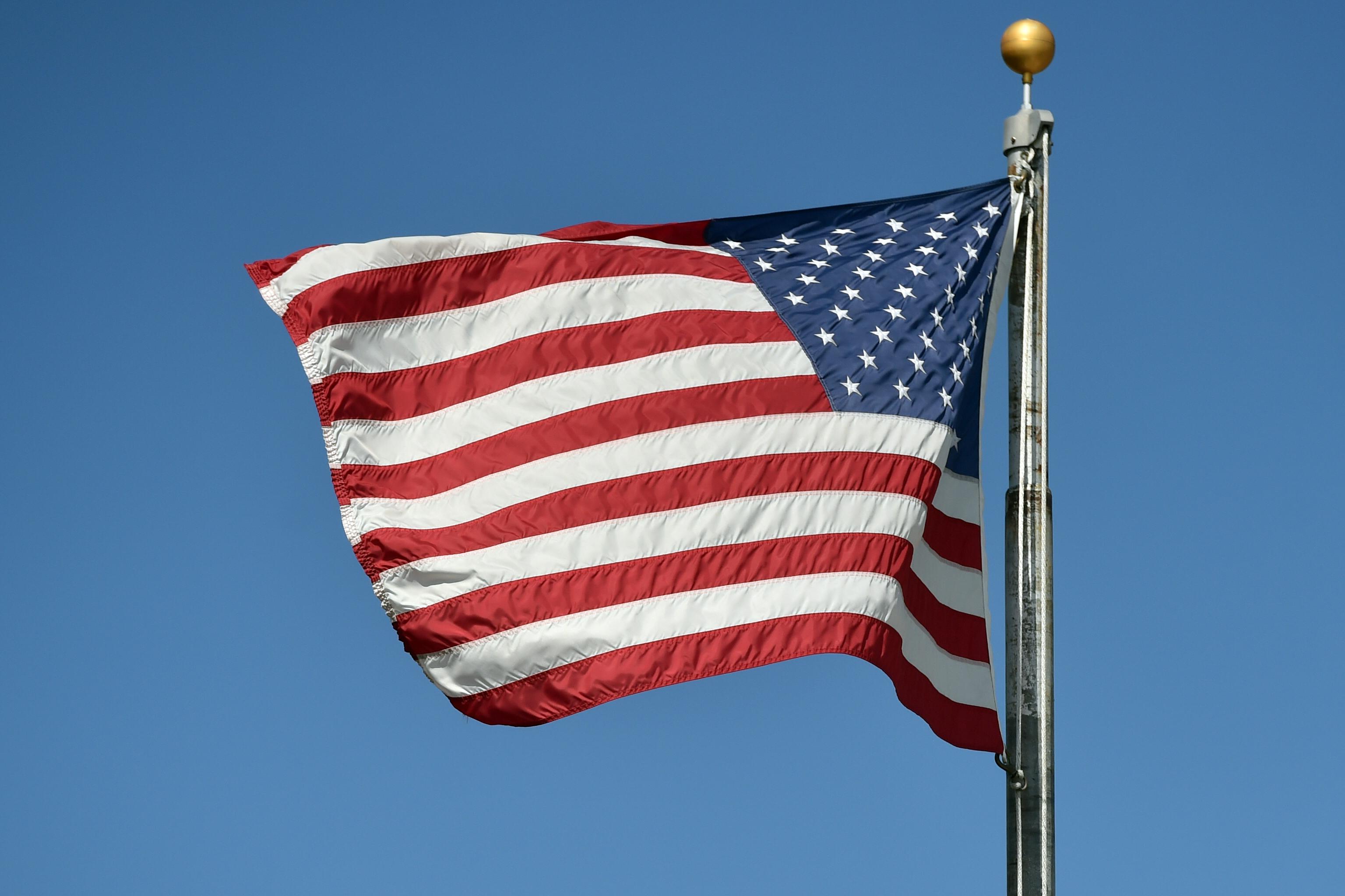 Bandeira dos Estados Unidos da América (foto: Miguel Nunes)