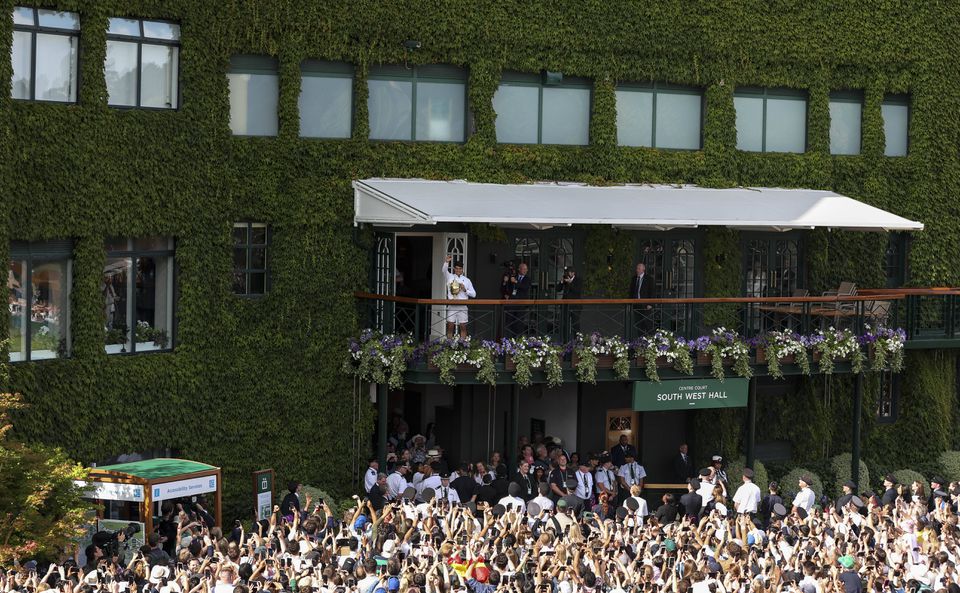 Alcaraz esperou pela final do Euro para ir ao jantar de campeões de Wimbledon