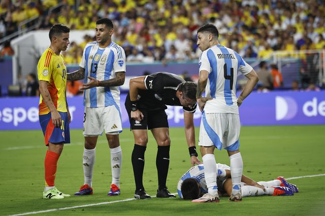 As melhores fotos da final da Copa América