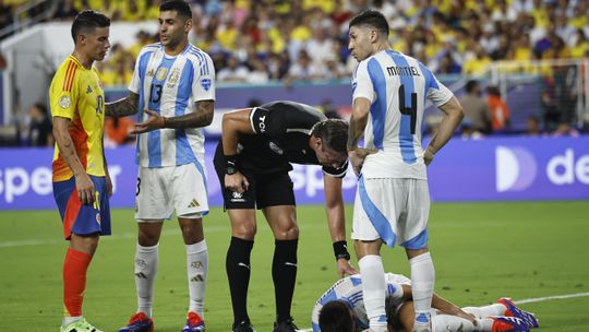 As melhores fotos da final da Copa América