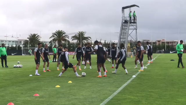 Sporting volta a treinar em Lagos