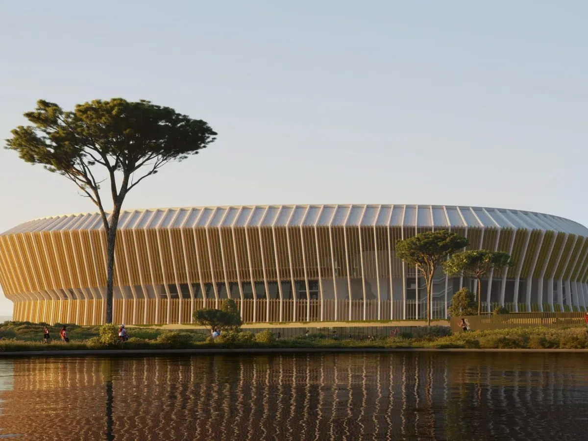 Projeto Populous para o novo estádio da Roma