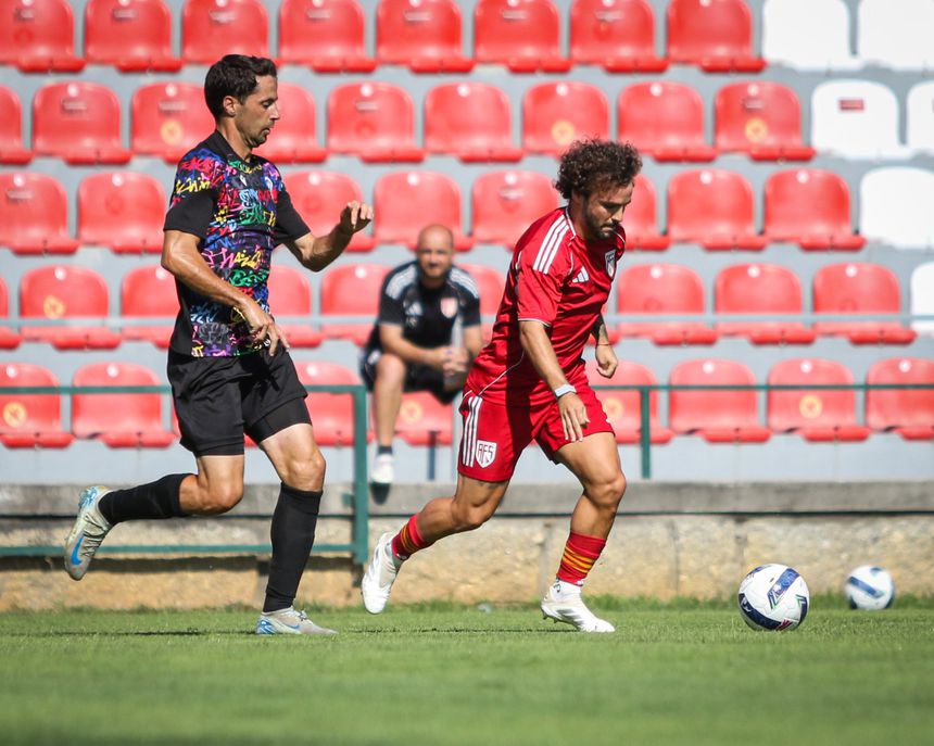 Rafael Barbosa na vitória do Aves SAD por 4-0 frente ao Salgueiros Foto: Aves SAD