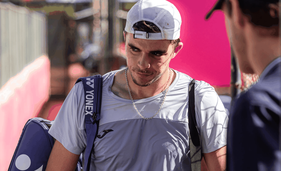 Jaime Faria não vence no quadro principal de um ATP desde fevereiro. FPT