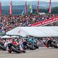Sachsenring recebeu mais de 250 mil espetadores no último fim de semana.