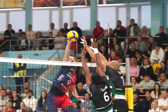 Sporting vai estrear-se na Liga dos Campeões em novembro. Foto CEV