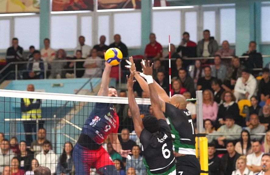 Sporting vai estrear-se na Liga dos Campeões em novembro. Foto CEV