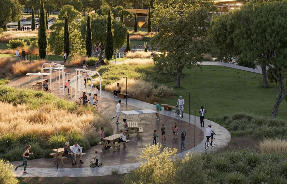 Projeto Populous para o novo estádio da Roma