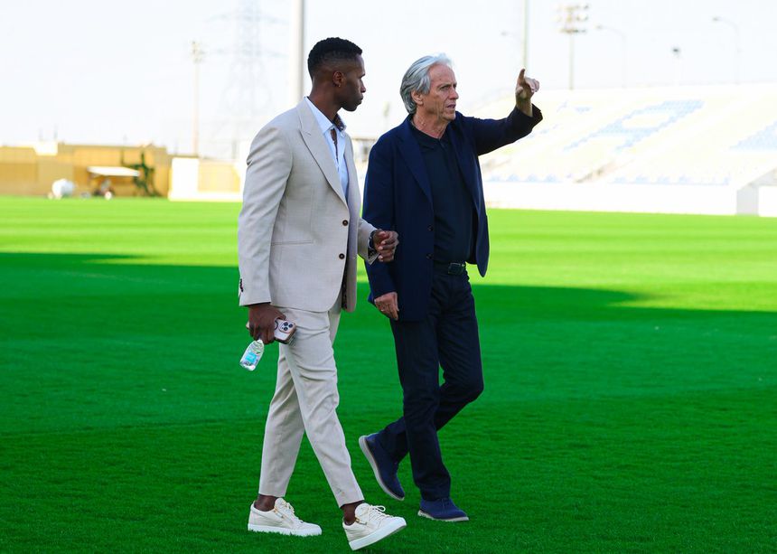 Jorge Jesus e José Semedo (X-Al Nassr)