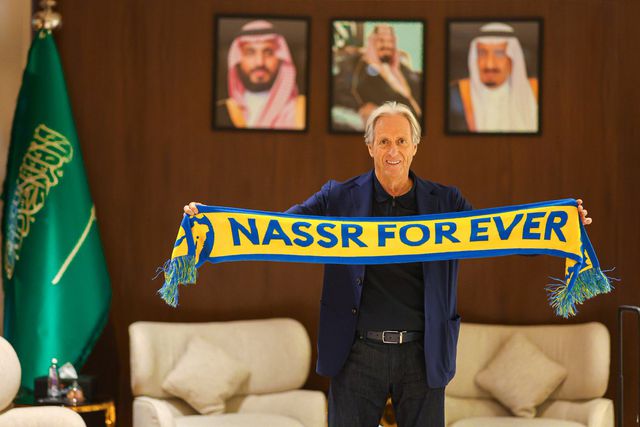 Jorge Jesus recebido em Riade para assumir Al Nassr