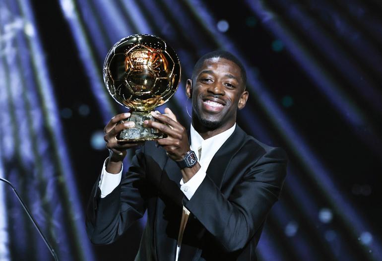 Ousmane Dembélé venceu a Bola de Ouro em 2025, a Champions duas vezes seguidas com o PSG e o Mundial 2018 pela França - Foto: Imago