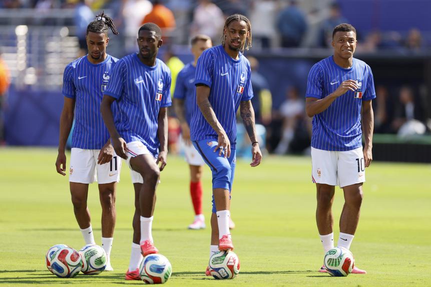 Olise, Dembélé, Barcola e Mbappé (IMAGO)