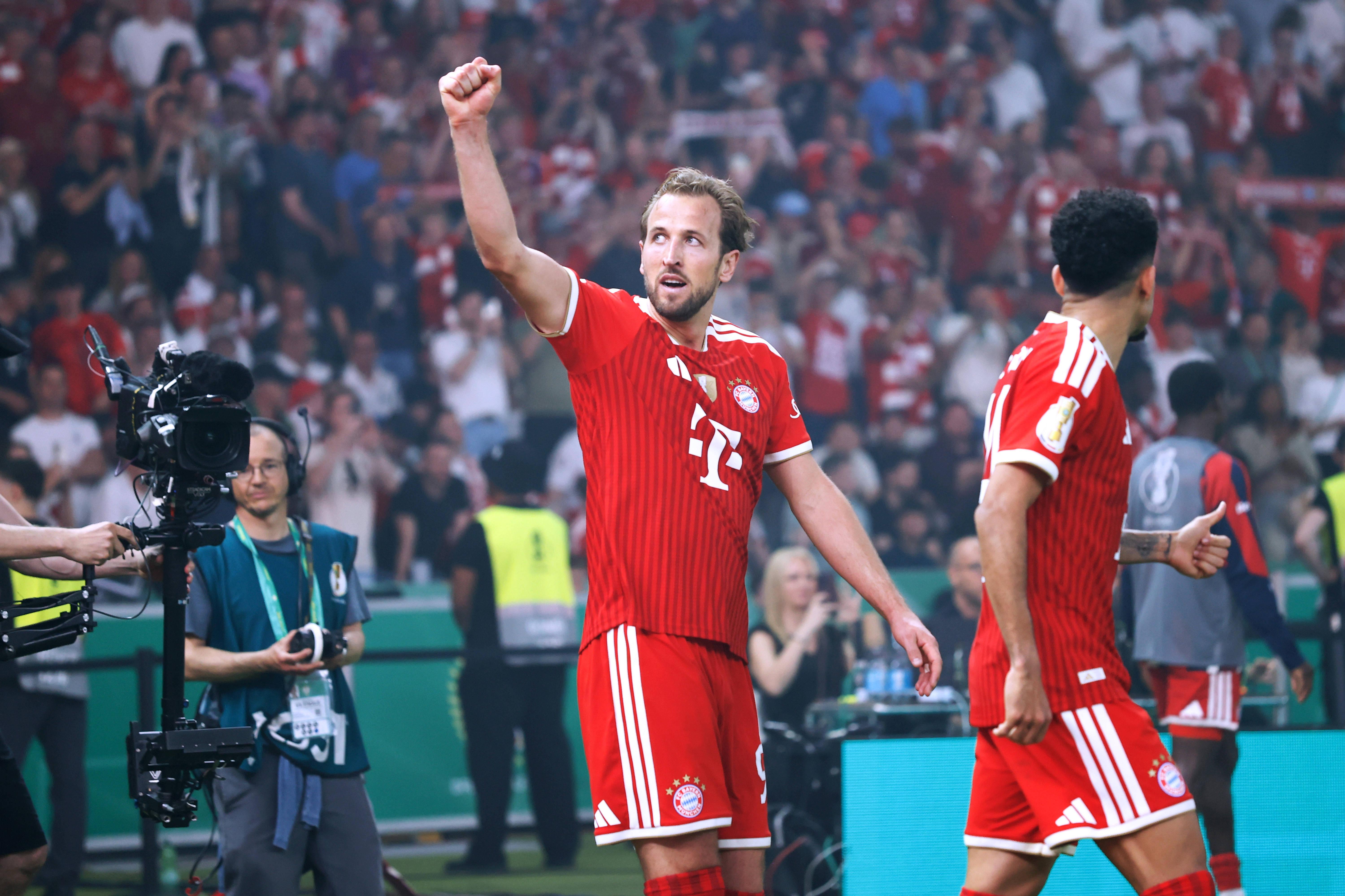 Harry Kane, avançado inglês de 32 anos do Bayern