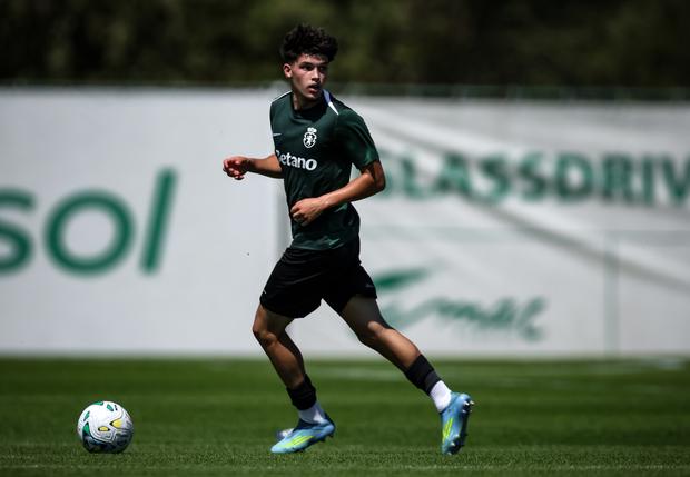 Flávio Gonçalves, de 19 anos, já foi lançado na temporada passada - Foto: SPORTING CP