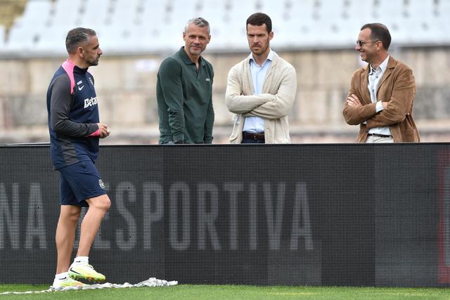 Rui Borges prepara-se para tornar o Sporting mais forte, mais agressivo e com mais fome — Foto: MIGUEL NUNES
