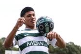 Sebastián Osorio tem 18 anos - Foto: SPORTING CP