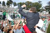 José Rachão fez parte de um dos momentos mais bonitos da história do Vitória de Setúbal, com a conquista da Taça de Portugal em 2005. Hoje 'chora' ao ver o estado do futebol naquela região - Foto: A BOLA