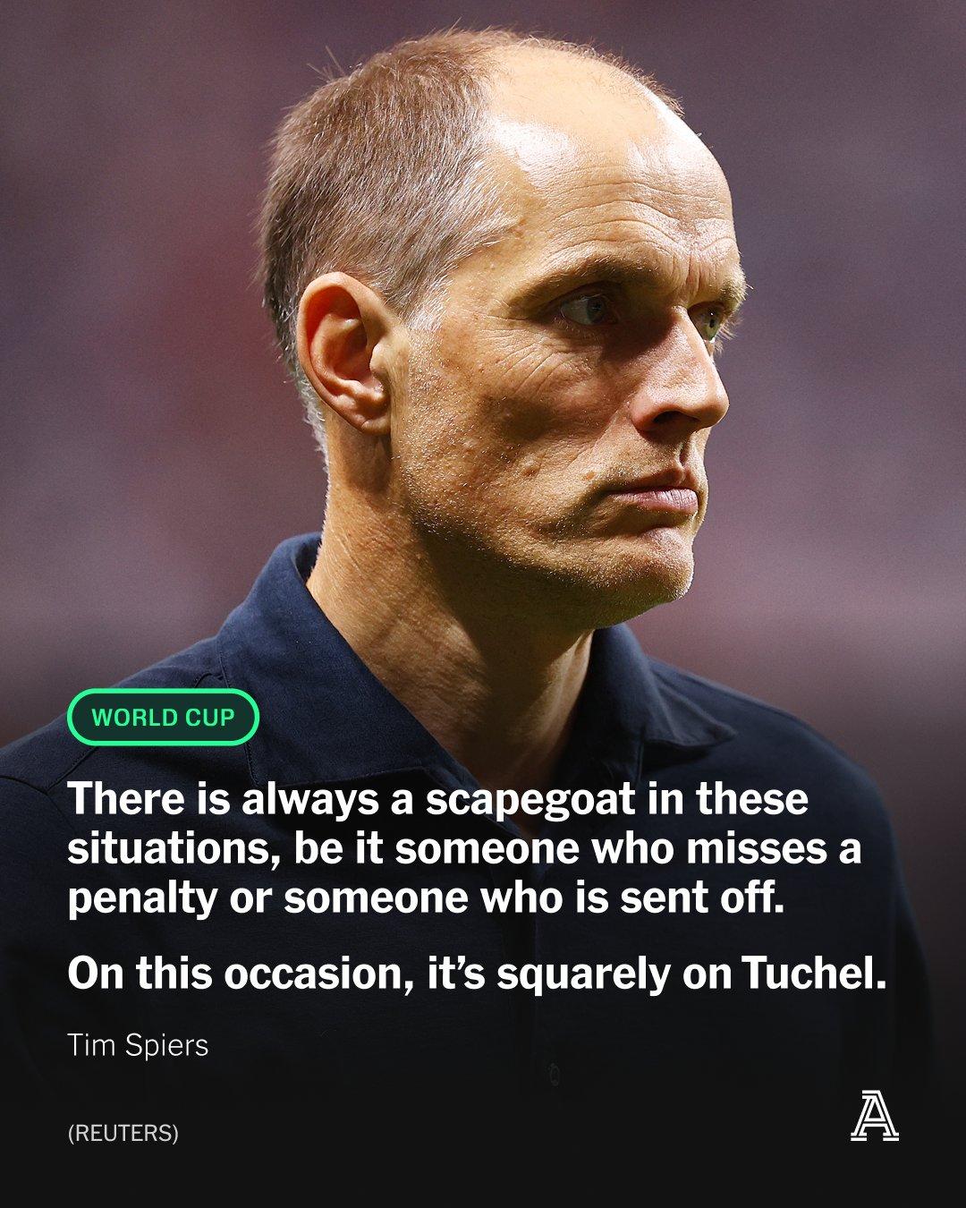 O The Athletic não deixa margem para dúvidas. «Nestes jogos costuma haver um bode expiatório. Nesta ocasião, é claramente Tuchel.»