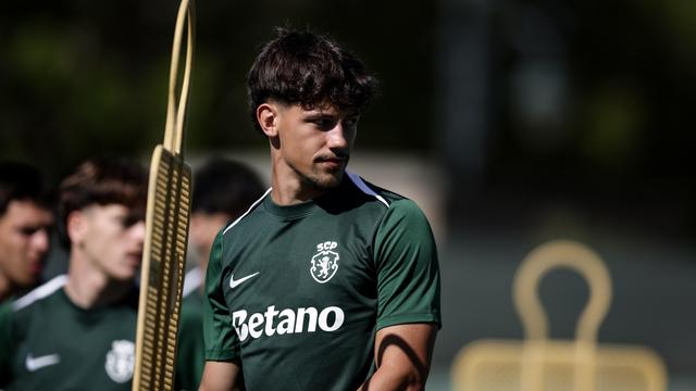 Rafael Nel, na ausência de Suárez, continua a merecer a confiança de Rui Borges para o ataque - Foto: SPORTING CP