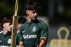 Rafael Nel, na ausência de Suárez, continua a merecer a confiança de Rui Borges para o ataque - Foto: SPORTING CP