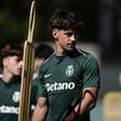 Rafael Nel, na ausência de Suárez, continua a merecer a confiança de Rui Borges para o ataque - Foto: SPORTING CP
