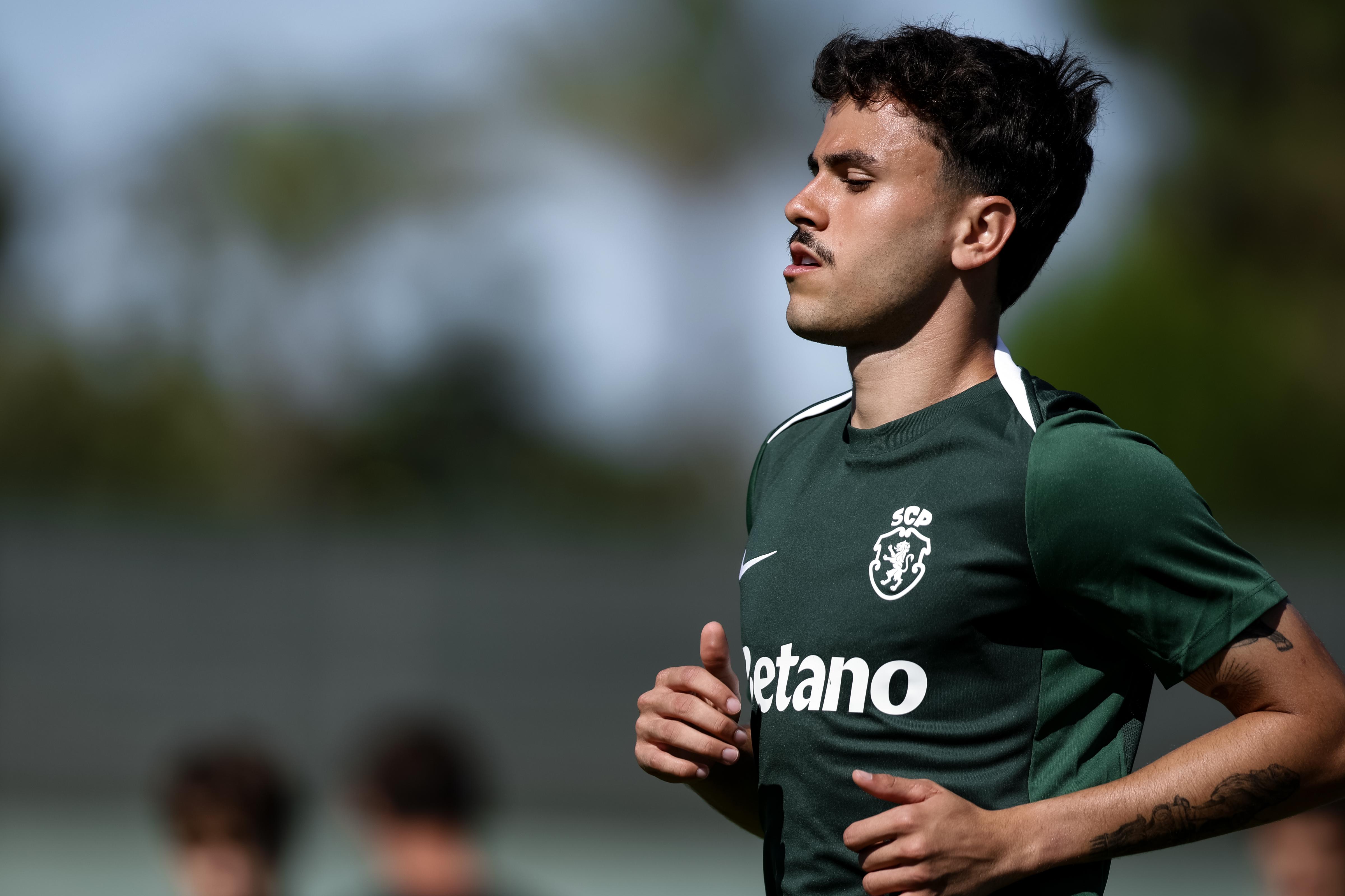 Pedro Lima, um dos reforços leoninos, mostrou-se pela primeira vez diante do Celtic - Foto: SPORTING CP