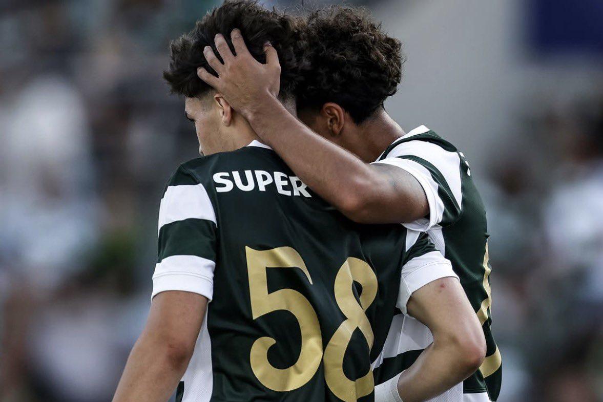 Dupla leonina esteve em grande plano com o Celtic e reforçou convicções em Alvalade - Foto_ SPORTING CP