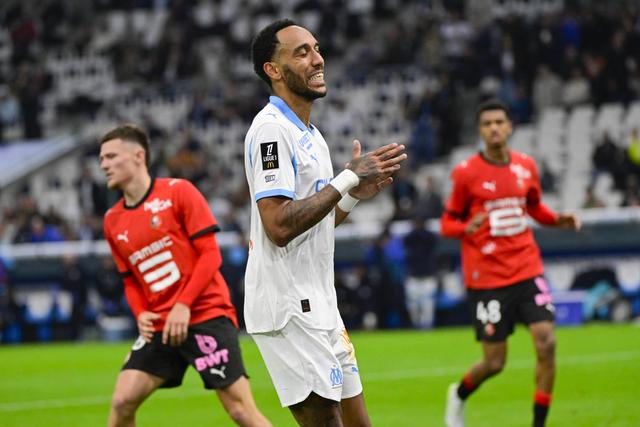 Pierre-Emerick Aubameyang, avançado de 37 anos, marcou 14 golos e fez 10 assistências pelo Marselha em 2025/26