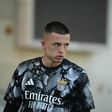 Trubin, guarda-redes ucraniano do Benfica (Foto: Nuno Pires Veloso)