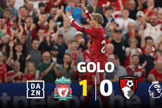Ekitiké marca o primeiro golo da Premier League 2025/26