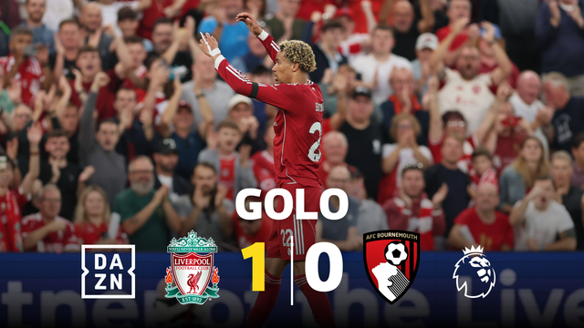 Ekitiké marca o primeiro golo da Premier League 2025/26