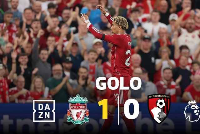 Ekitiké marca o primeiro golo da Premier League 2025/26