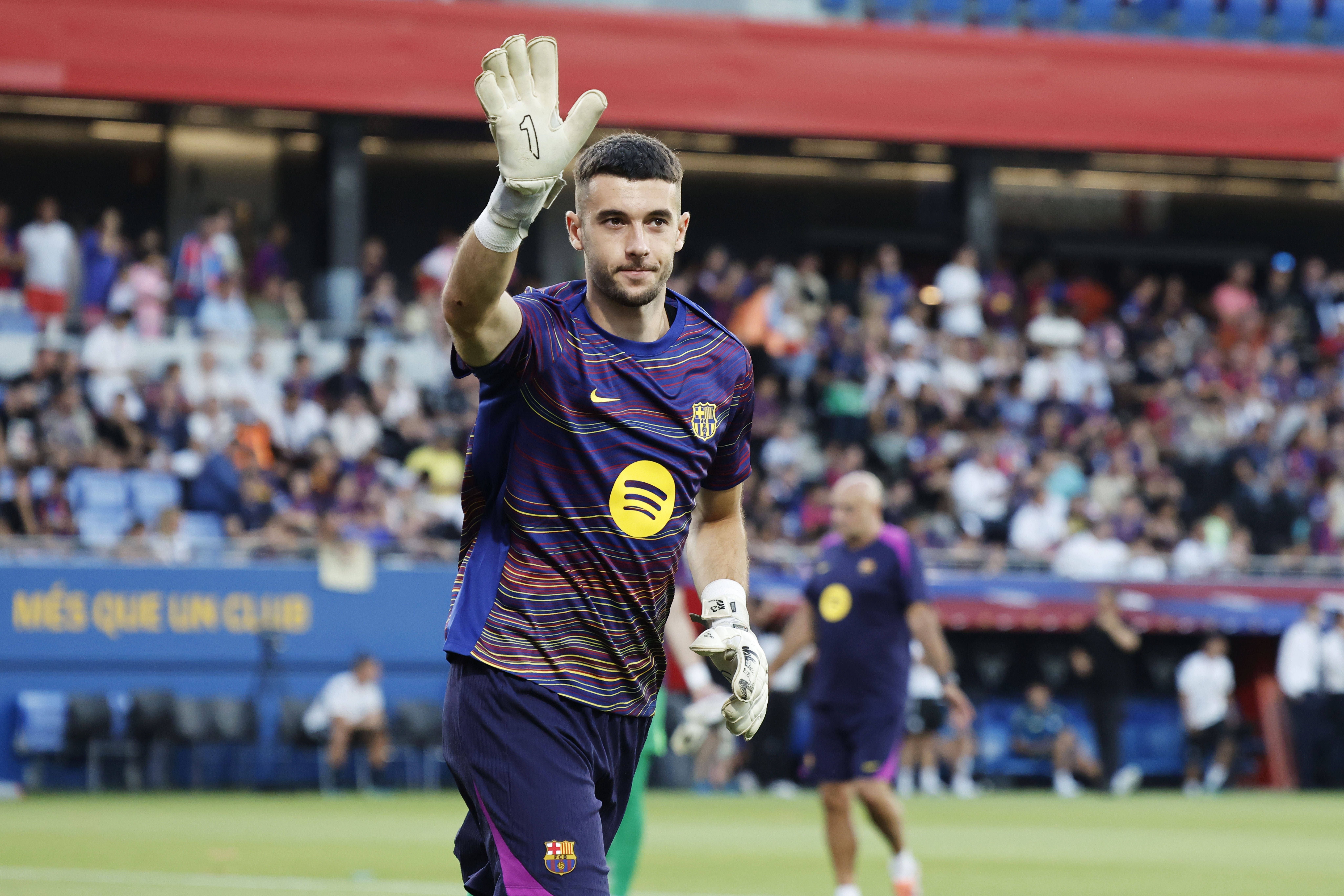 Joan García, guarda-redes do Barcelona