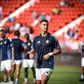 Cristiano Ronaldo no aquecimento do jogo de pré-época entre o Al-Nassr e o Almería Foto: IMAGO