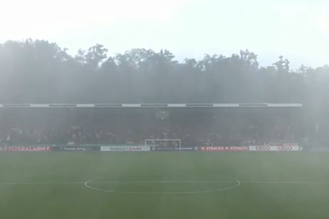 Chuva de granizo obriga à interrupção de jogo do Bayer Leverkusen